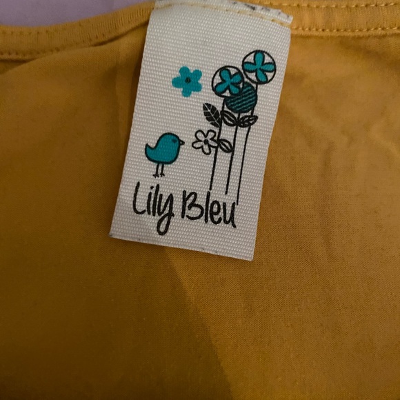 Lily Bleu 2 piece Daisy matching short and shirt set size 7/8 - Picture 5 of 6